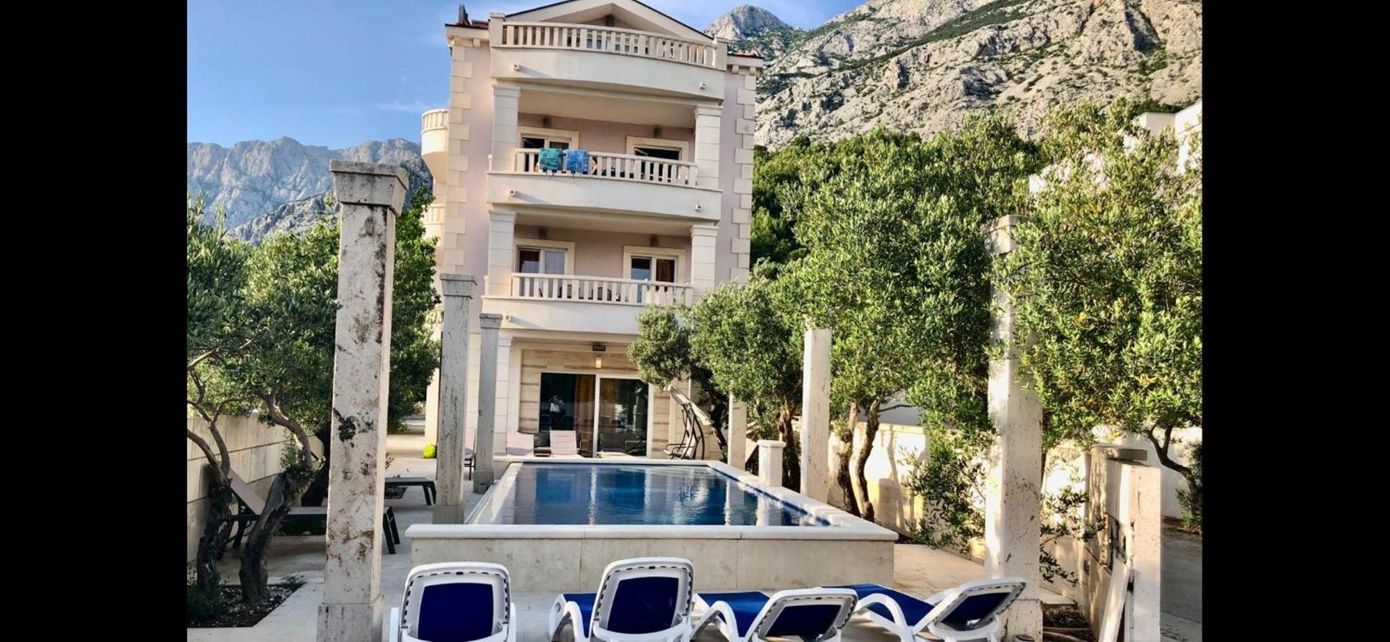 Villa Luce mit Pool Makarska Extérieur photo
